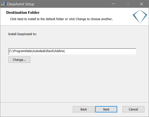 DAQS Assist plugin installer